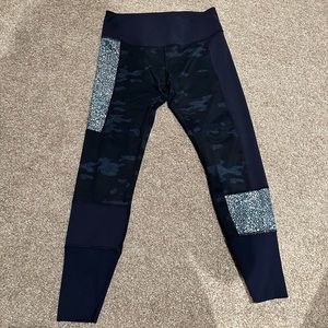 Rare Lululemon Mixed Media Camo Print Legging